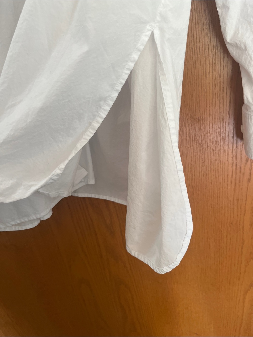 Madewell Oversized Button-Up Dress Shirt Size XL - Picture 4 of 7
